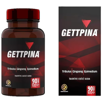 Gettpina Tribulus Gingseng ve Epimedium içeren Gıda Takviyesi 90 Tablet