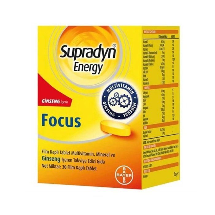 Supradyn Energy Focus 30 Tablet