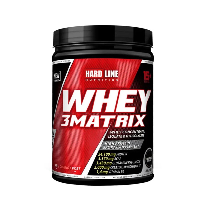 Hardline Nutrition Whey 3 Matrix 454 gr