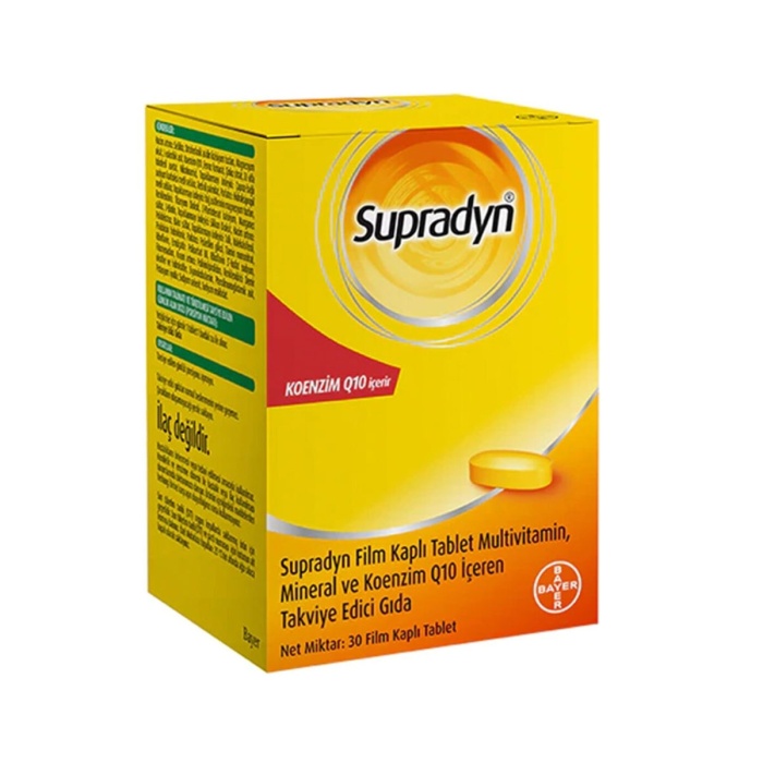Supradyn Koenzim Q10 30 Film Kaplı Tablet
