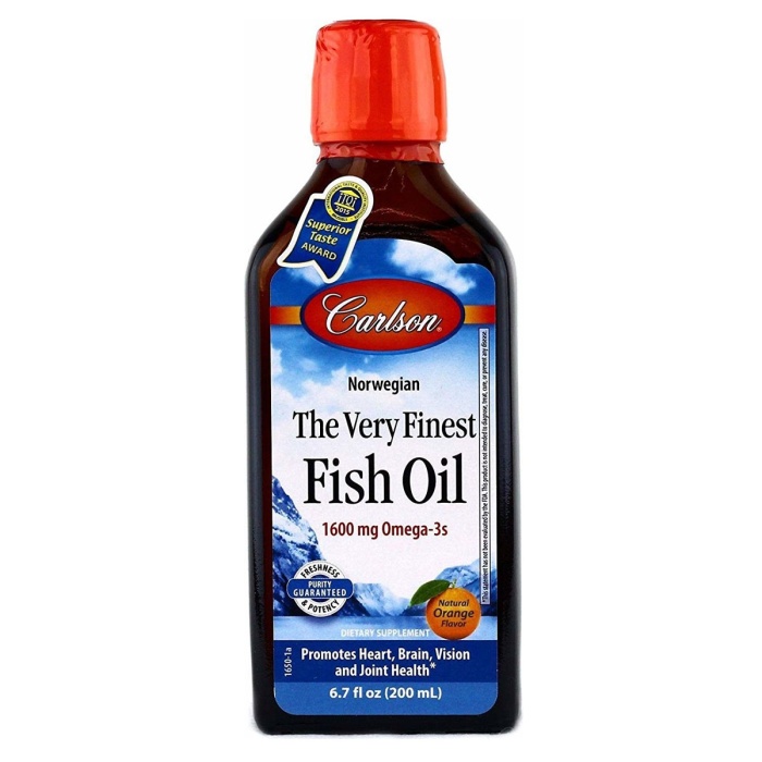 Carlson Balık Yağı Şurubu Portakal 200 ml