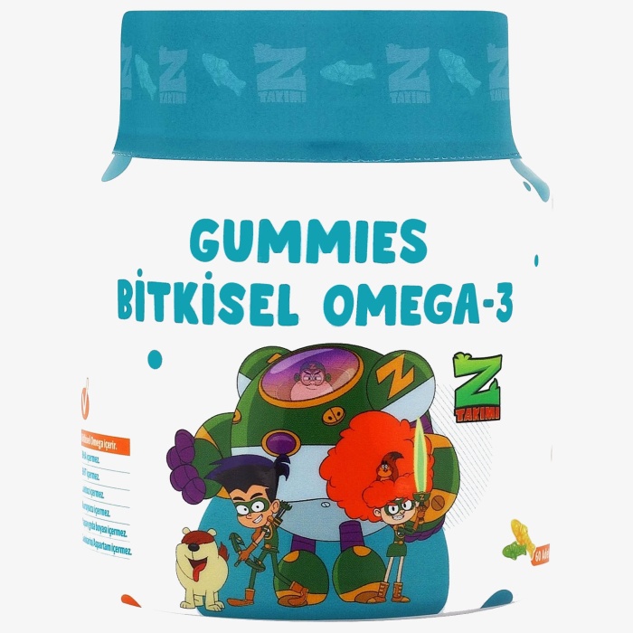 Vitago Kids Z-takimi 4 x Paket Gummies Vitamin Seti