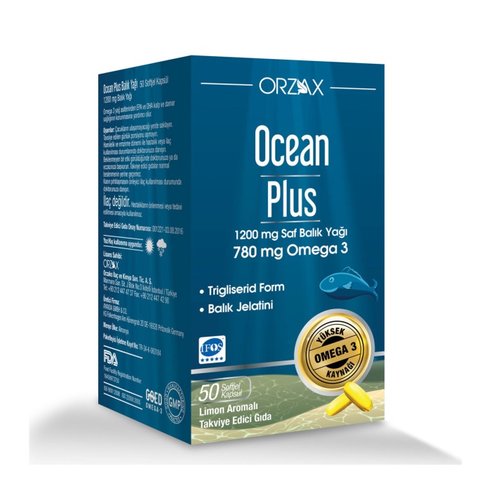 Ocean Plus 1200 mg 50 Kapsül