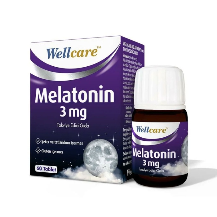 Wellcare Melatonin 3 mg 60 Tablet