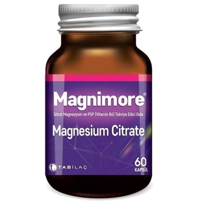 Magnimore Magnezyum Sitrat 60 Kapsül