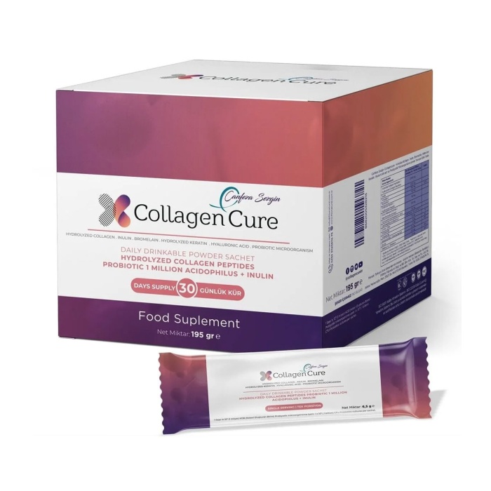 Canfeza Sezgin Hidrolize Sığır Kollajeni Hyaluronic Asit Probiyotik