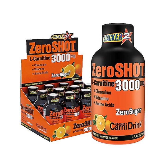 Zeroshot L-Carnitine 3000 mg İçecek 12 x 60 ml
