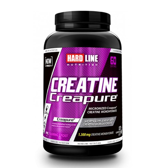 Hardline Nutrition Creapure 1300 mg 120 Kapsül