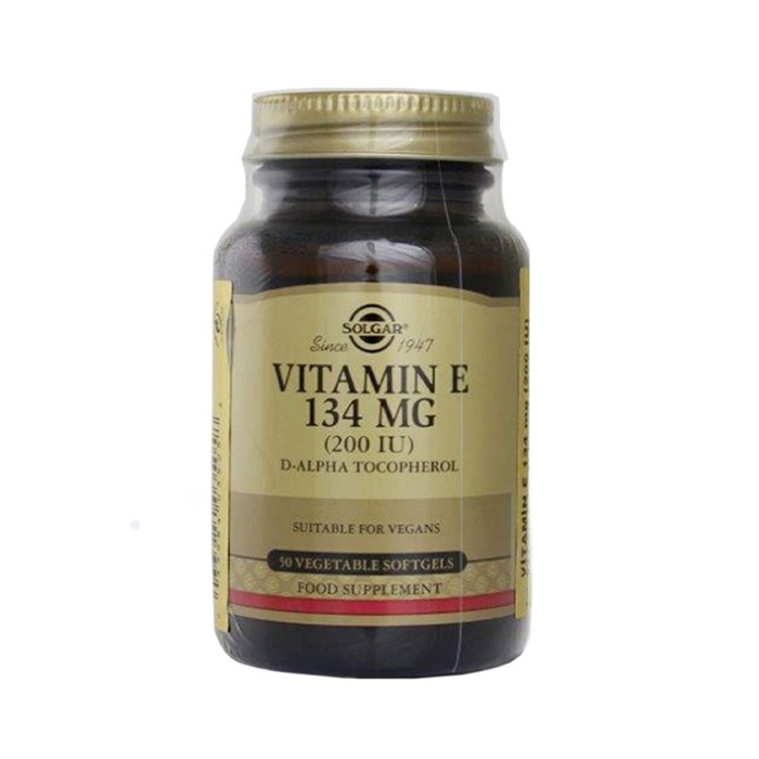 Solgar Vitamin E 200 IU 50 Vegetable Softgel