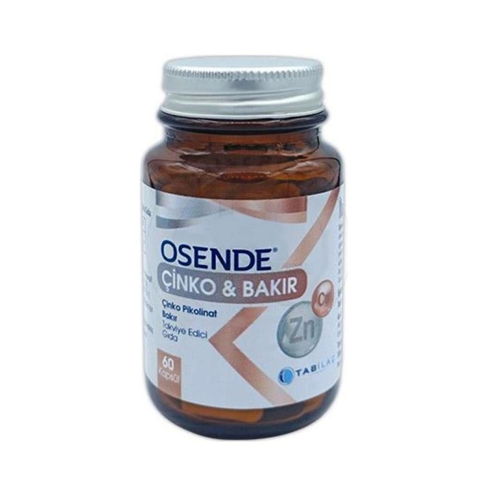 Osende Çinko Bakır 60 Kapsül
