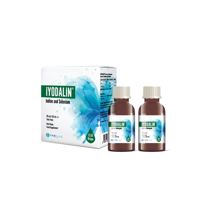 Iyodalin İyot ve Selenyum Damla 25 + 25 ml