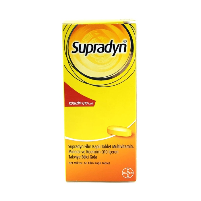 Supradyn Koenzim Q10 60 Film Kaplı Tablet