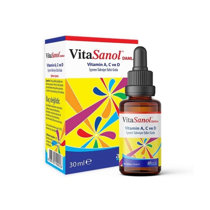 Vitasanol Drops ACD3 Damla 30 ml