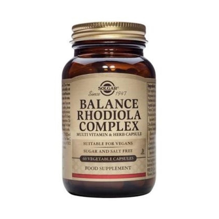 Solgar Balance Rhodiola Complex 60 Kapsül