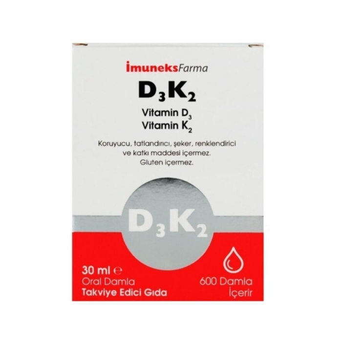 Imuneks Farma D3K2 Damla 30 ml