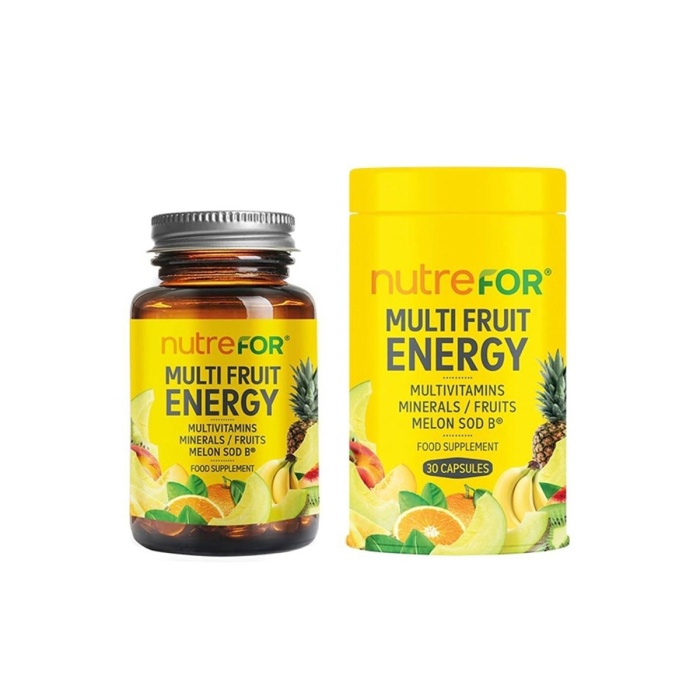 Nutrefor Multi Fruit Energy 30 Kapsül