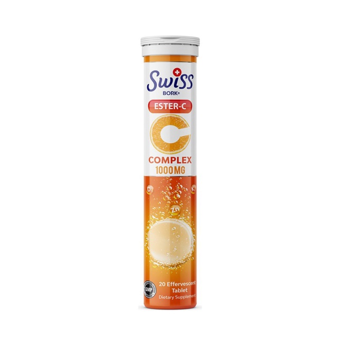 Swiss Bork Pureway C Complex 1000 mg 20 Efervesan Tablet