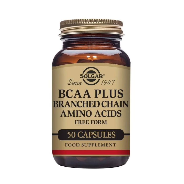 Solgar BCAA Plus 50 Vegetable Capsules