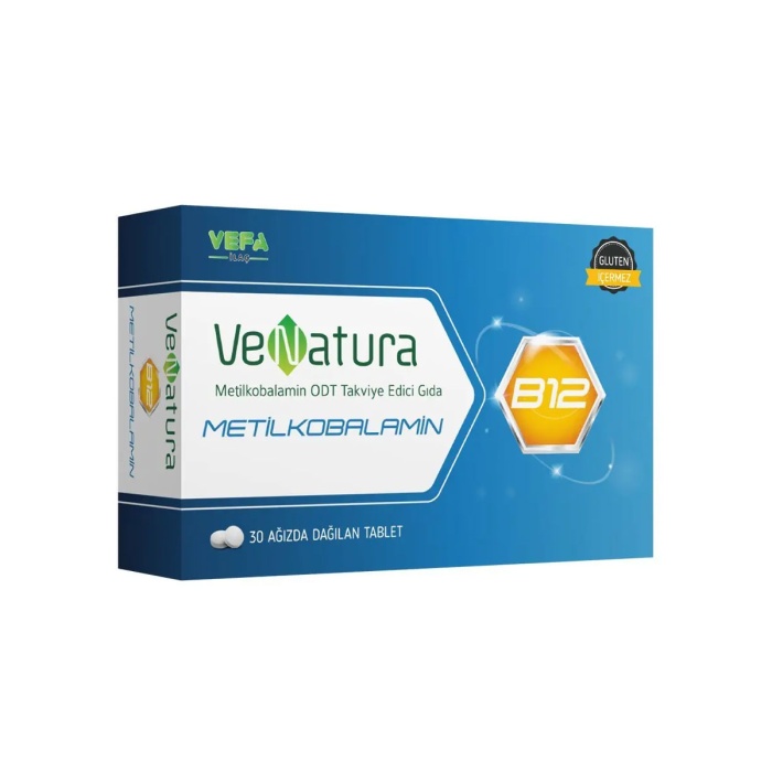 Venatura B12 Metilkobalamin 30 Tablet