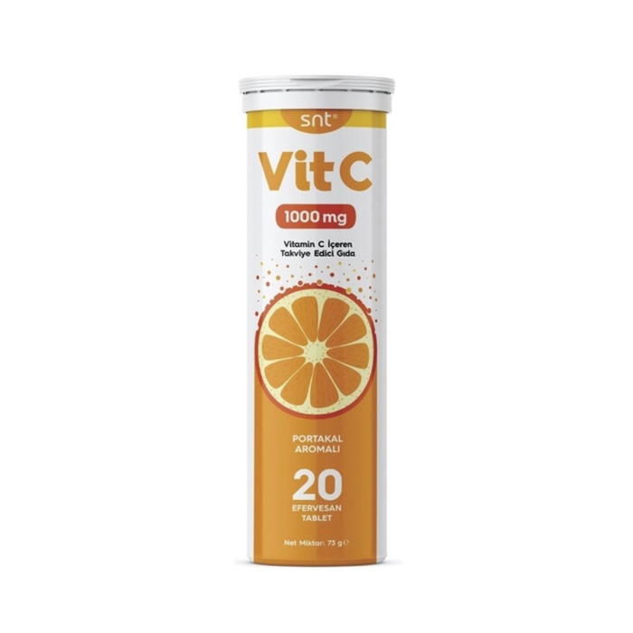 Santasya VIT-C 1000 mg 20 Efervesan Tablet - 20 Adet