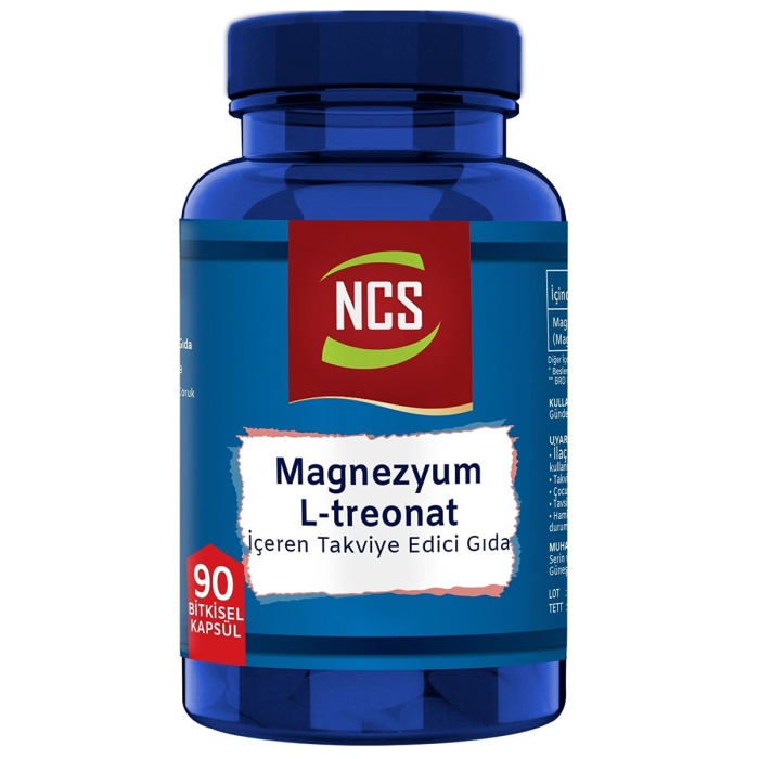 NCS L-Treonat Magnezyum 90 Kapsül