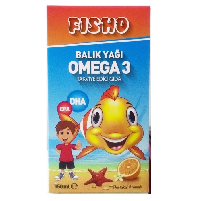 Fisho Balık Yağı Şurubu 150 ml