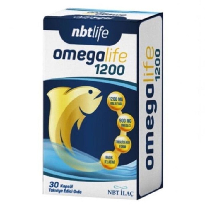 NBT Life Omegalife 1200 30 Kapsül
