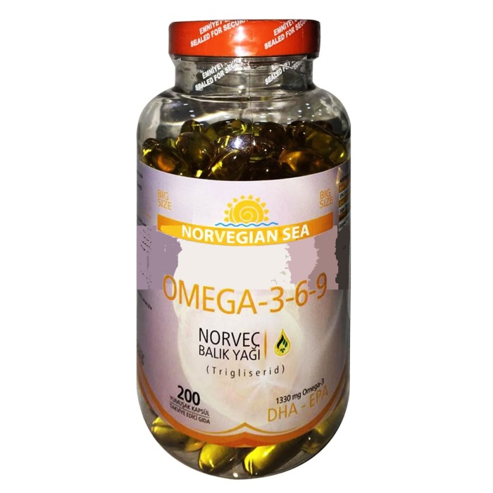 Norvegian Sea Omega 3-6-9 200 Yumuşak Kapsül