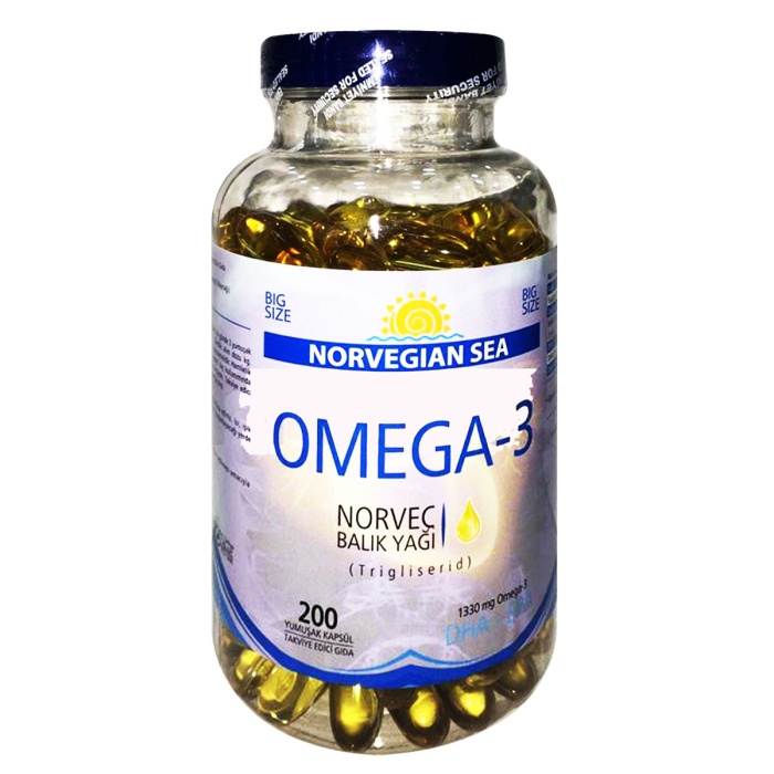 Norvegian Sea Omega-3 200 Yumuşak Kapsül