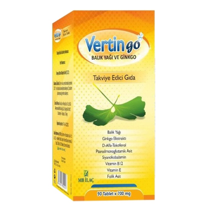 Vertingo Balık Yağı 90 Kapsül