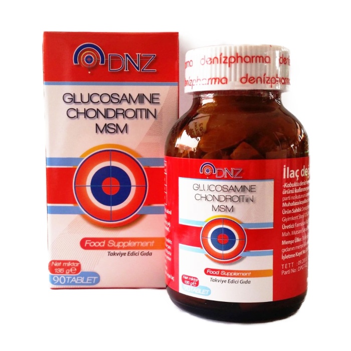 DNZ Glucosamine Chondroitin MSM 90 Tablet