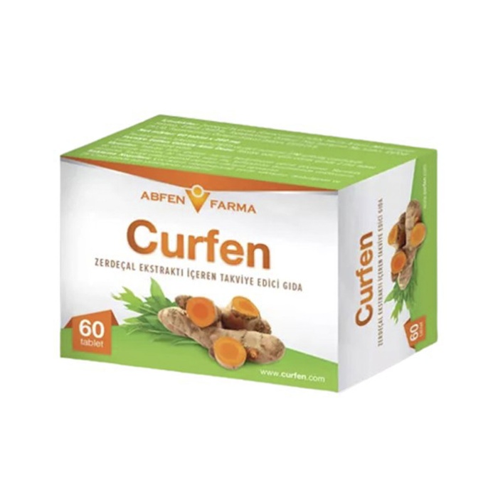 Curfen Zerdeçal İçeren Takviye Edici Gıda 60 Tablet
