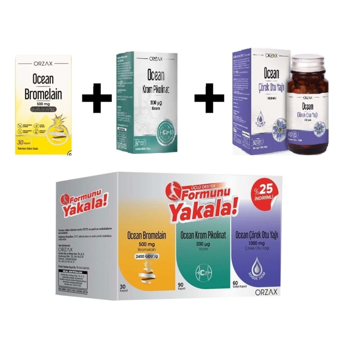 Ocean Formunu Yakala 3lü Set
