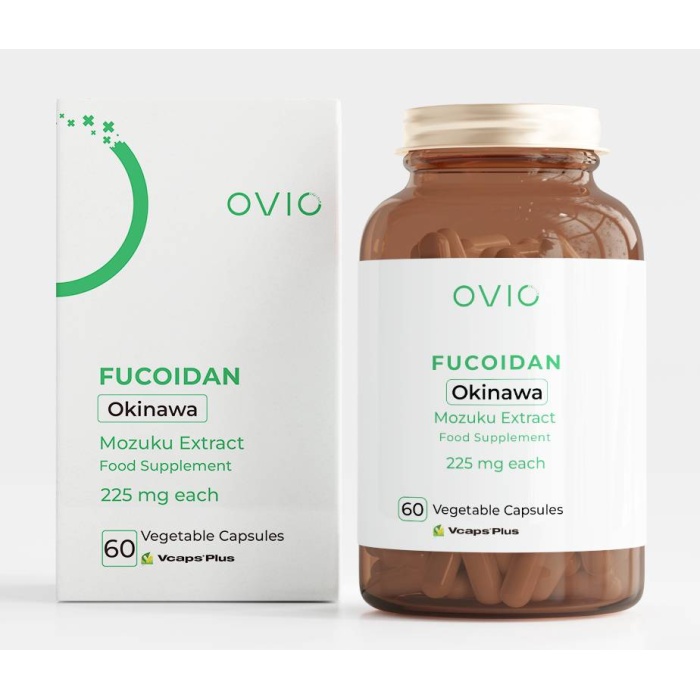 Ovio Fucoidan Okinawa Mozuku Extract 225 mg 60 Capsules