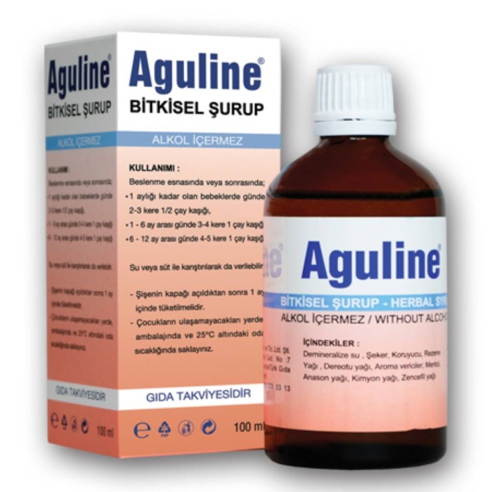 Aguline Bitkisel Şurup 100 ml