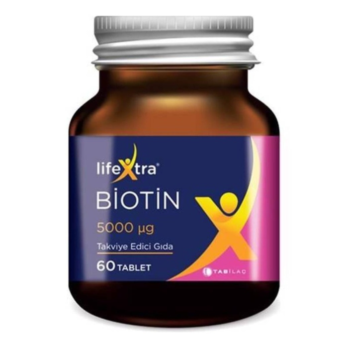 Lifextra Biotin 5000 mg 60 Tablet