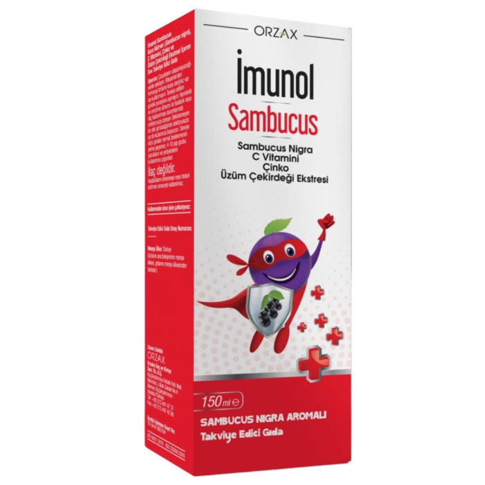 İmunol Sambucus Şurup 150 ml