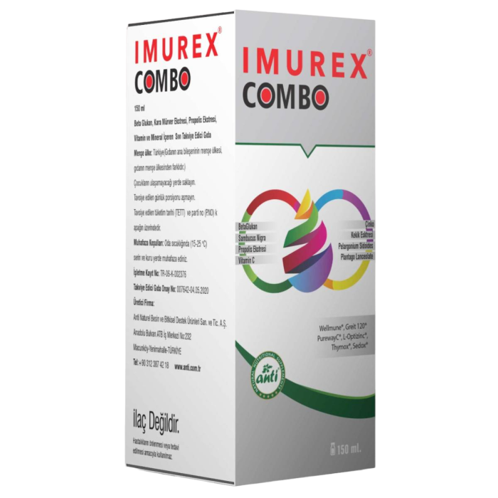 İmurex Combo Şurup 150 ml
