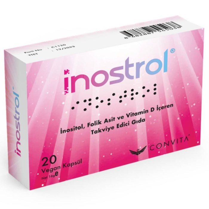 İnostrol 20 Vegan Kapsül
