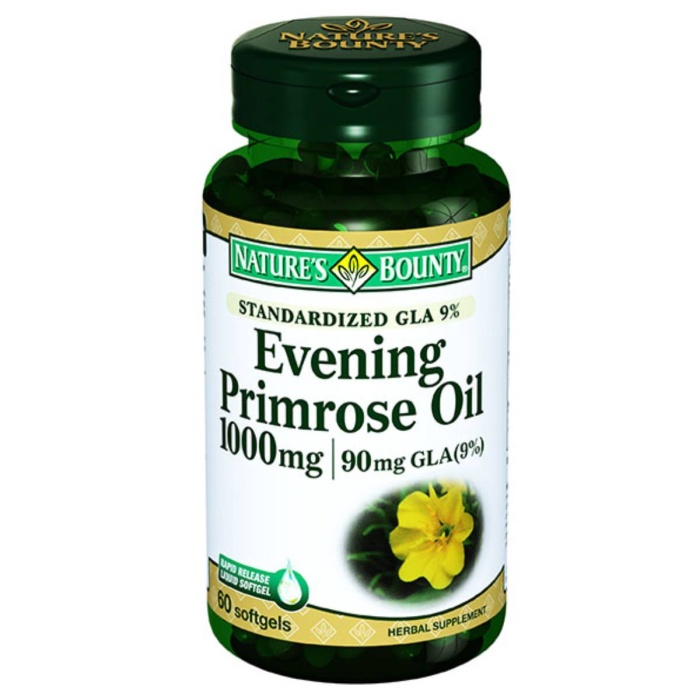 Nature's Bounty Evening Primrose Oil 1000 mg 60 Softgel