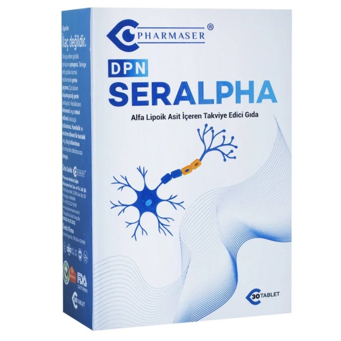 Seralpha Alfa Lipoik Asit 30 Tablet