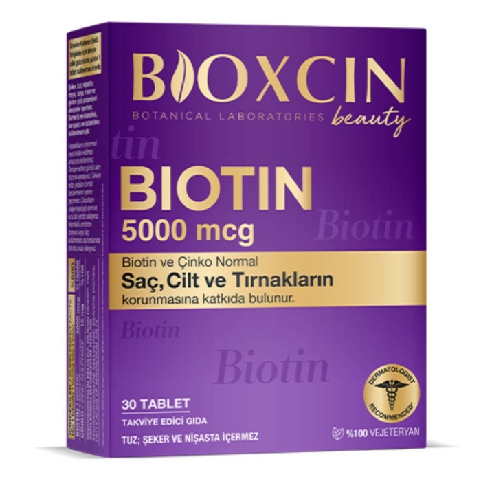Bioxcin Biotin 5000 mcg 30 Tablet