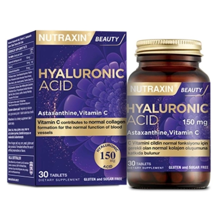 Nutraxin Beauty Hyaluronik Acid 30 Tablet