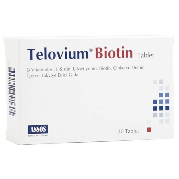 Telovium Biotin 30 Tablet