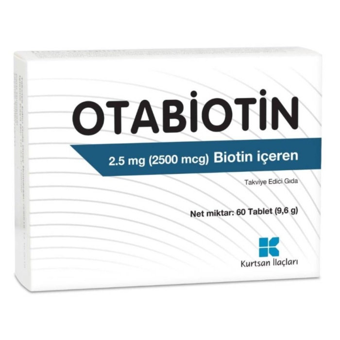 Otabiotin 2500 mcg 60 Tablet