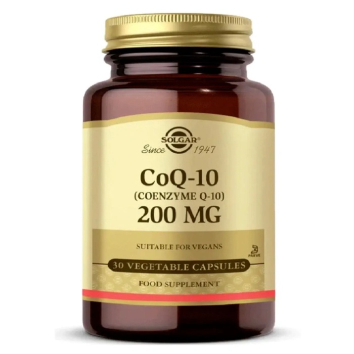 Solgar Coenzyme Q-10 200 mg 30 Kapsül