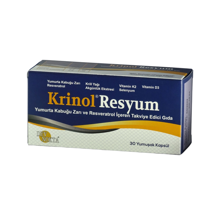 Krinol Resyum 30 Yumuşak Kapsül