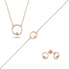 Çember Zirkon Taşlı Set