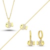 Balık Figürlü Gümüş Set