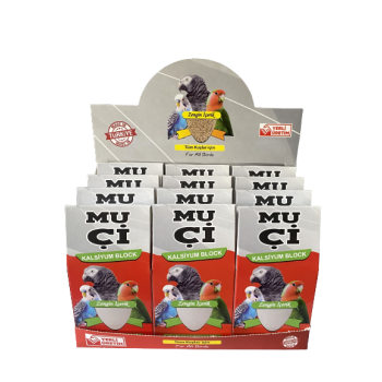 Muçi Kuş Gaga Taşı Kalsiyuml Blok